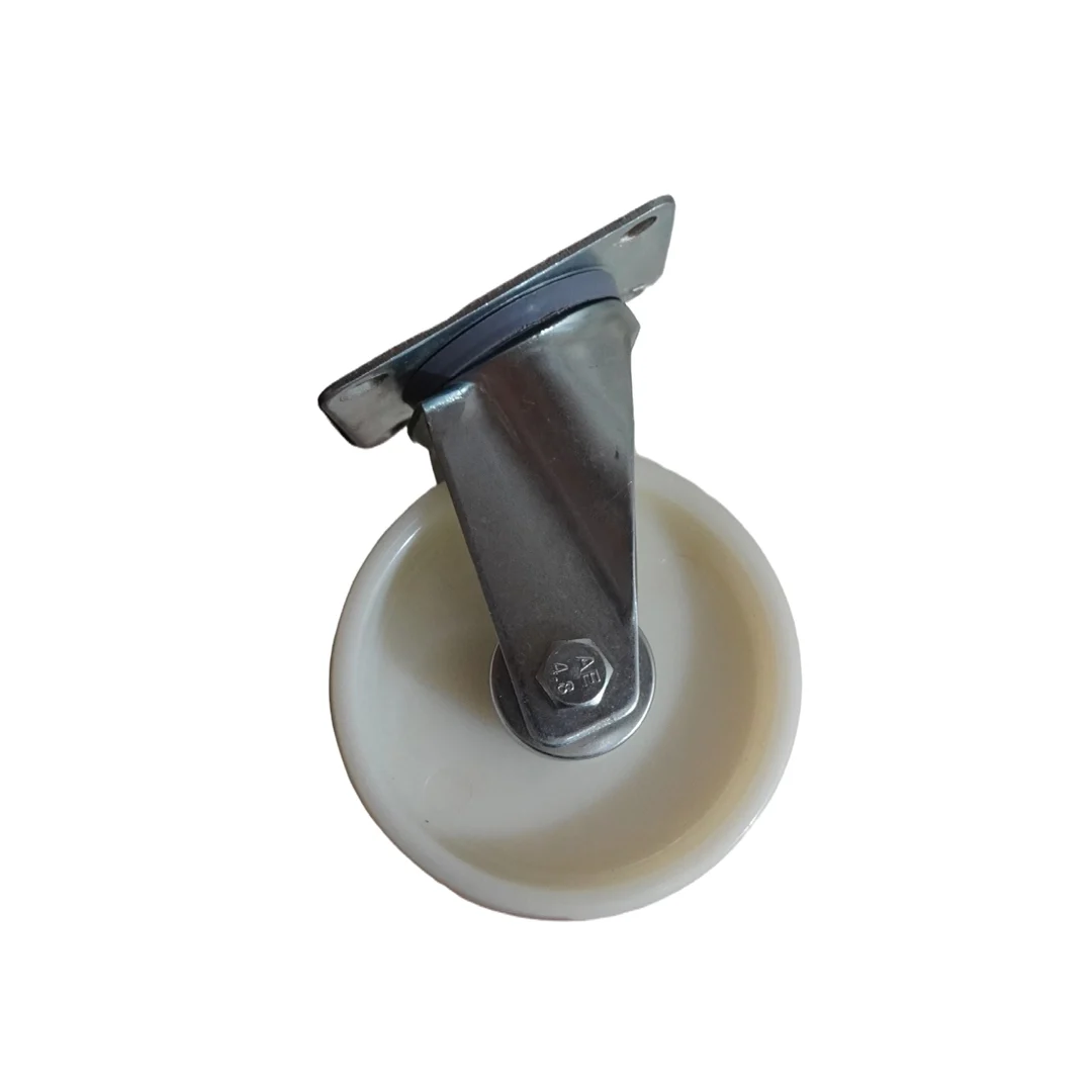 Lenkrolle - 125mm Durchmesser - PA-Kunststoff - Rollenlager – Bild 5