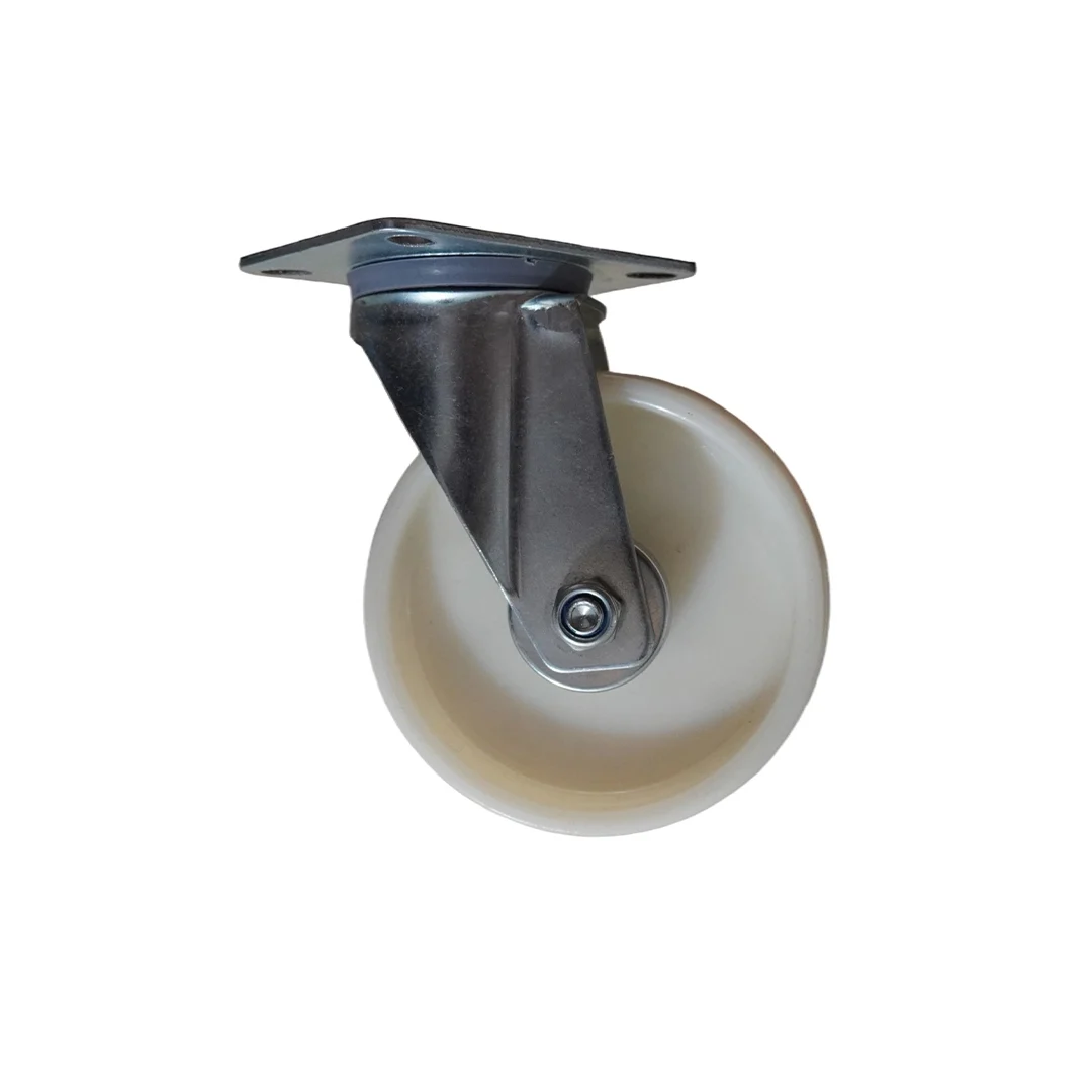 Lenkrolle - 125mm Durchmesser - PA-Kunststoff - Rollenlager