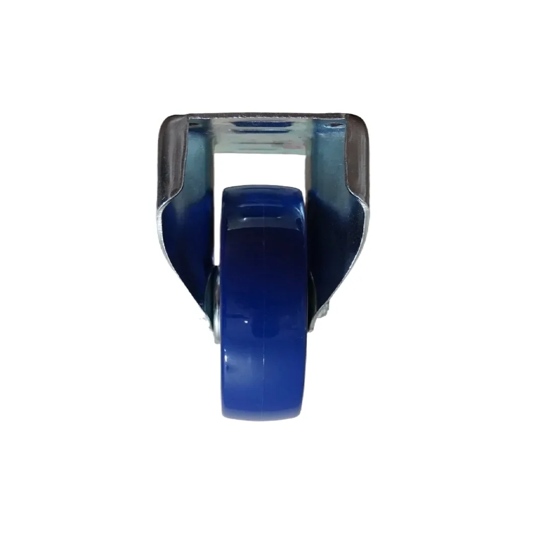 Bockrolle - 108mm Durchmesser - PA-Kunststoff - Rollenlager – Bild 5